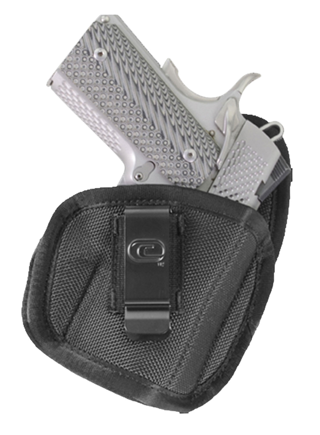 GSM Outdoors The Tempest Right Hand 1" to 1.5" Micro Inside-The-Waistband Conceal Carry Holster, Textured Black - CRF-TPSTSA1M-1R - Crossfire