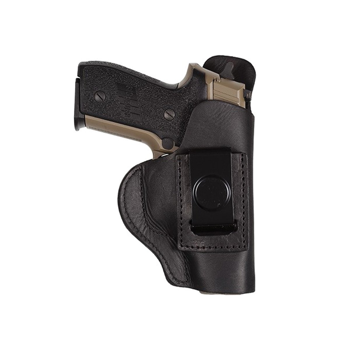 Tagua Gunleather Super Soft Right Hand Glock 42 Inside-The-Pant Holster, Black - SOFT305 - Tagua