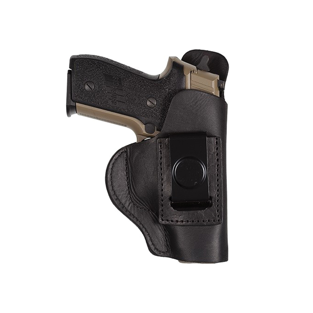 Tagua Gunleather Super Soft Right Hand S&W M&P Shield/M2.0 9mm/.40 Inside-The-Pant Holster, Black - SOFT1010