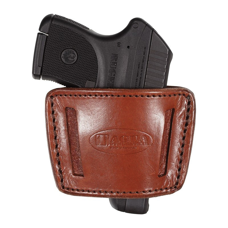Tagua Gunleather 2-In-1 Small Left Hand Bersa Thunder .380 Inside-The-Waistband Holster, Brown - IWH002 - Tagua