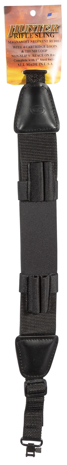 Hunter Company Sling w/ Swivels and 2-Loops, Black - 1272B201 - Hunter Company