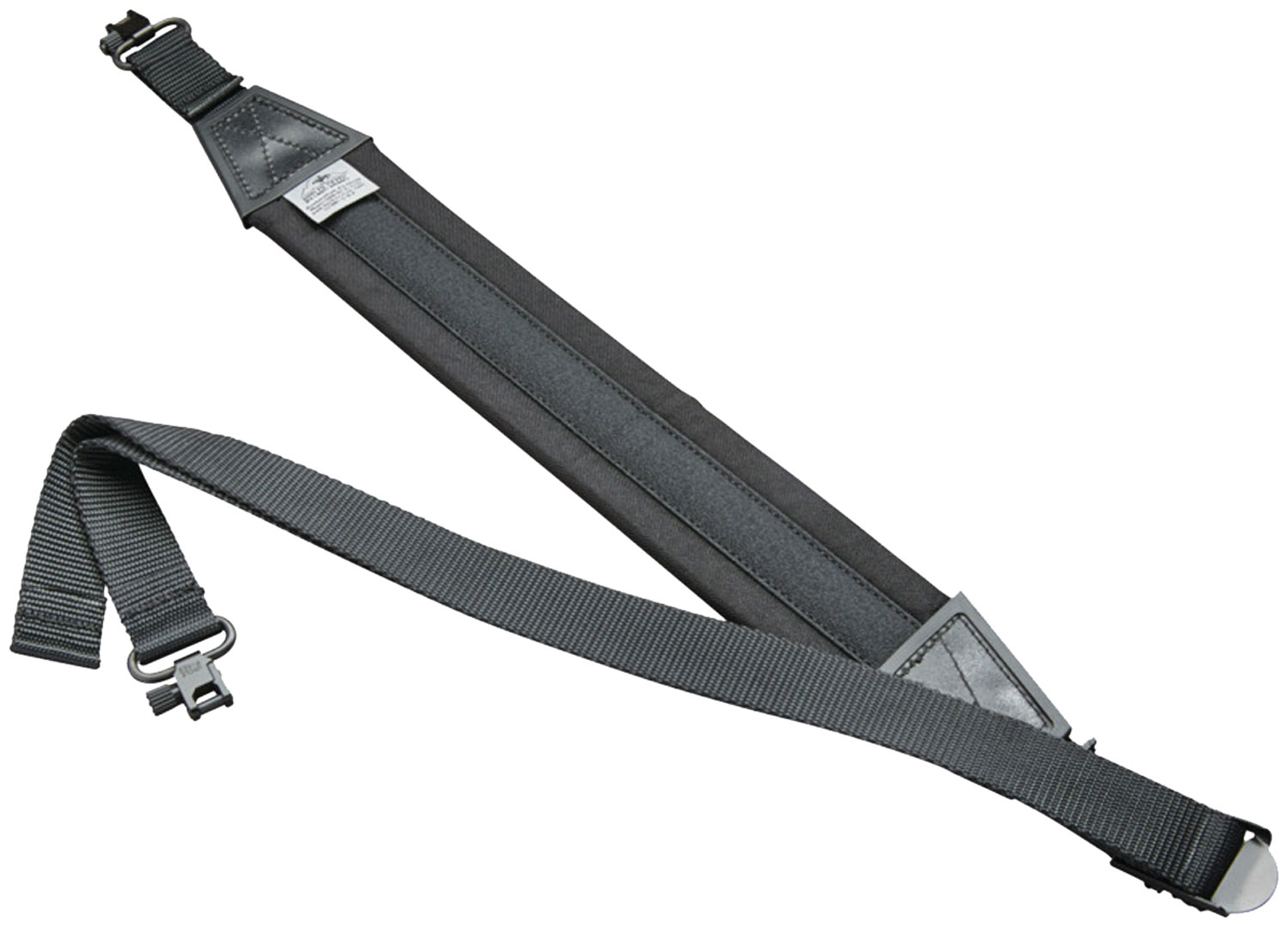 Butler Creek Ultra Padded Sling w/ Swivels, 48" x 1", Black - 26764 - Butler Creek