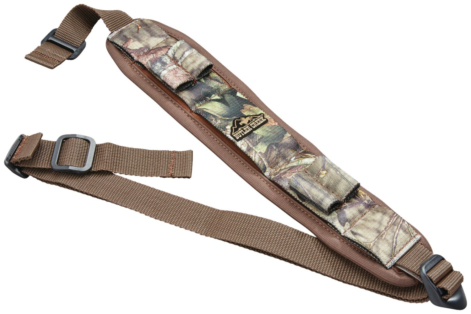 Butler Creek Comfort Stretch Adjustable Alaskan Magnum Sling w/ Swivels, Mossy Oak Break-Up Country - 180037 - Butler Creek