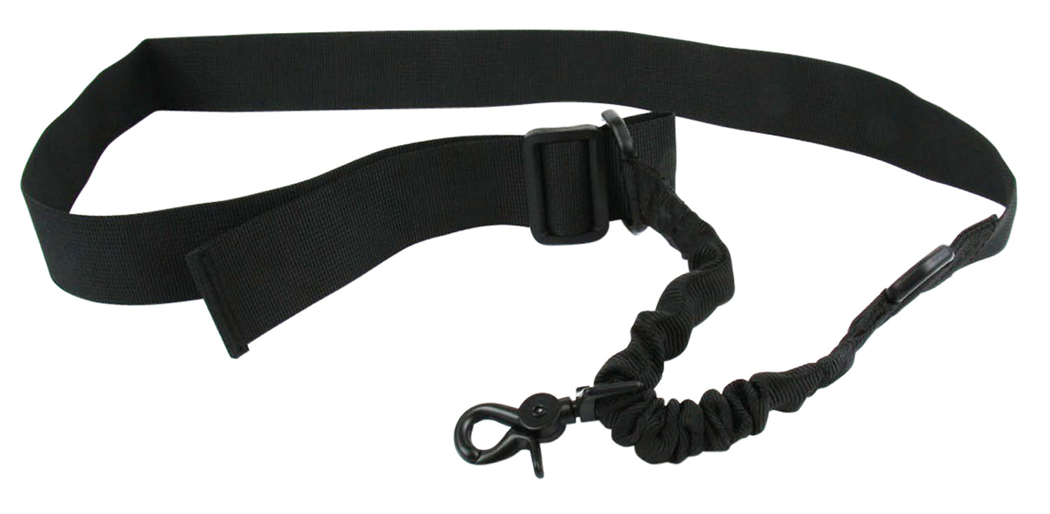 Tacfire 1-Point Double Bungee Sling, Black - SL001B - Tacfire