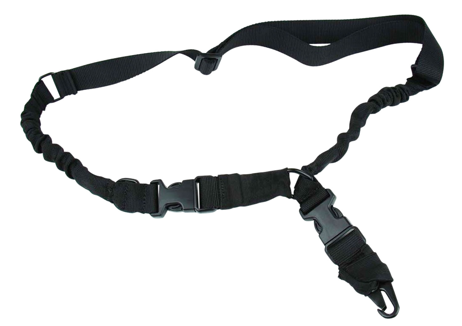 Tacfire 2 to 1-Point Double Bungee Sling, Black - SL003B - Tacfire