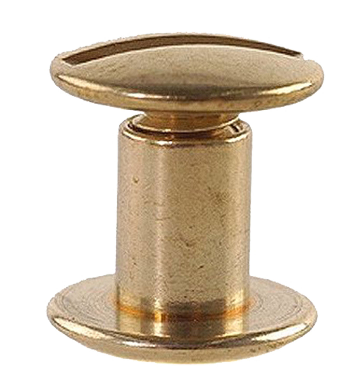 Uncle Mike's Brass Chicago Screws, 24/pack - 25090