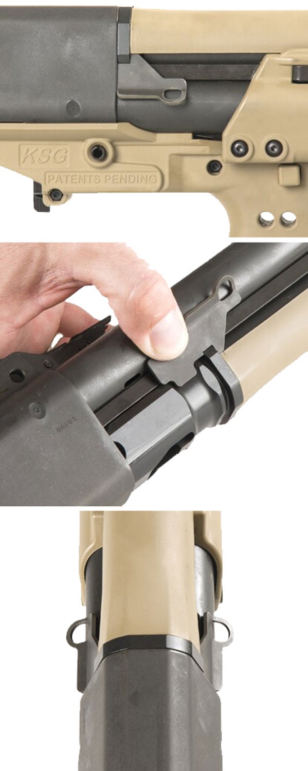 Kel-tec Heavy-Duty Single Point Sling Attachment, Black - KSG-515 - Kel-Tec