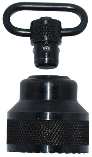 GrovTec Magazine Cap w/ 1" Push Button Swivel for Mossberg 590 to 835, 12 Gauge Shotgun - GTSW298 - Grovtec Us Inc