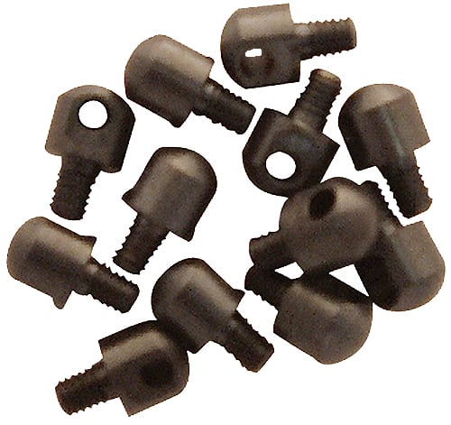 GrovTec 0.25" Machine Screw, Black, 12/pack - GTHM59 - Grovtec Us Inc