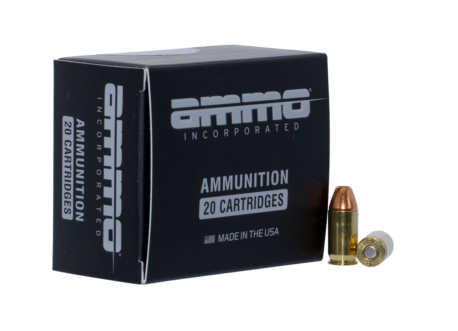 Ammo Inc .380 ACP Ammo 90 Grain JHP, 20rds - 380090JHP-A20