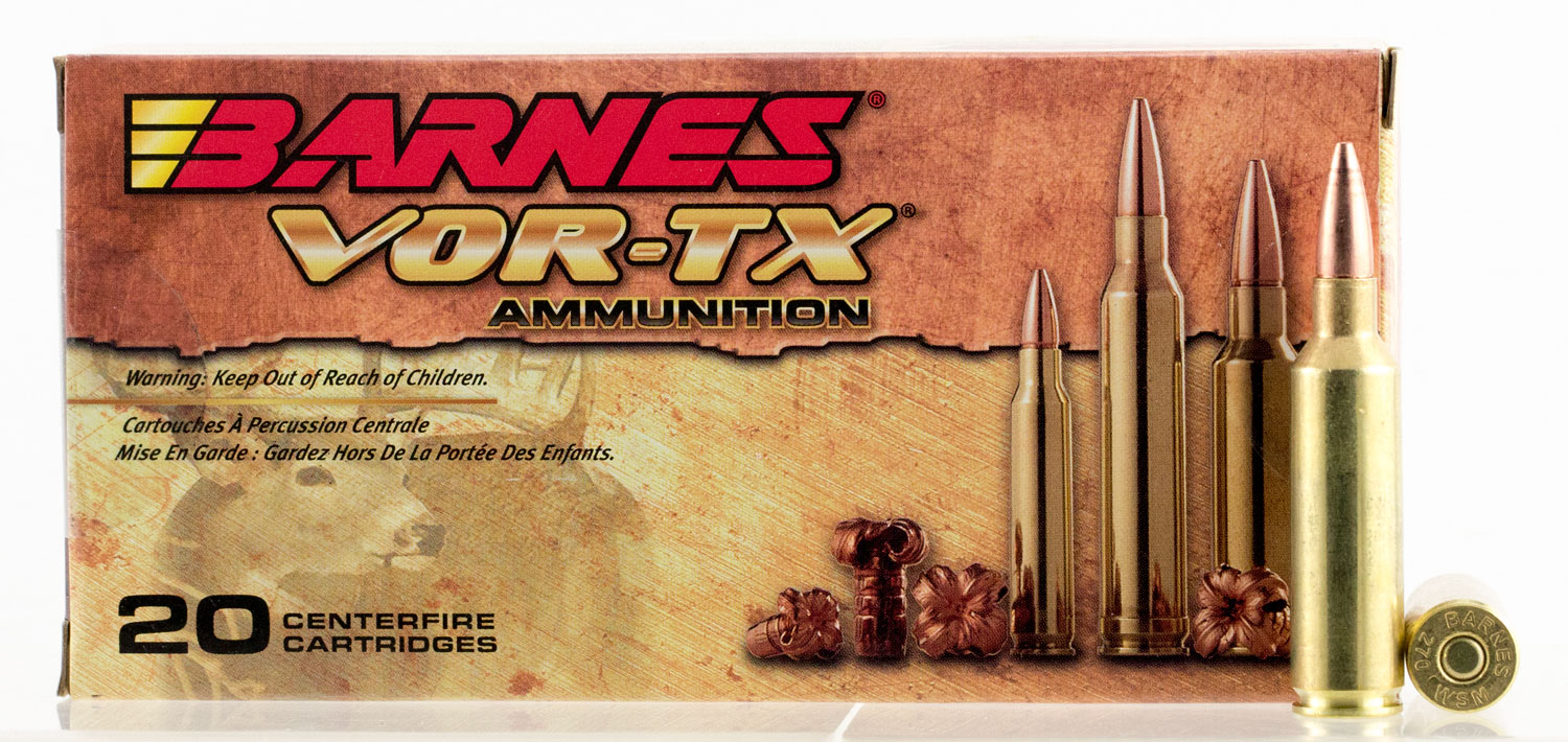 Barnes Bullets VOR-TX 140 gr TSX Boat Tail .270 WSM Ammo, 20/box - 21559 - Barnes
