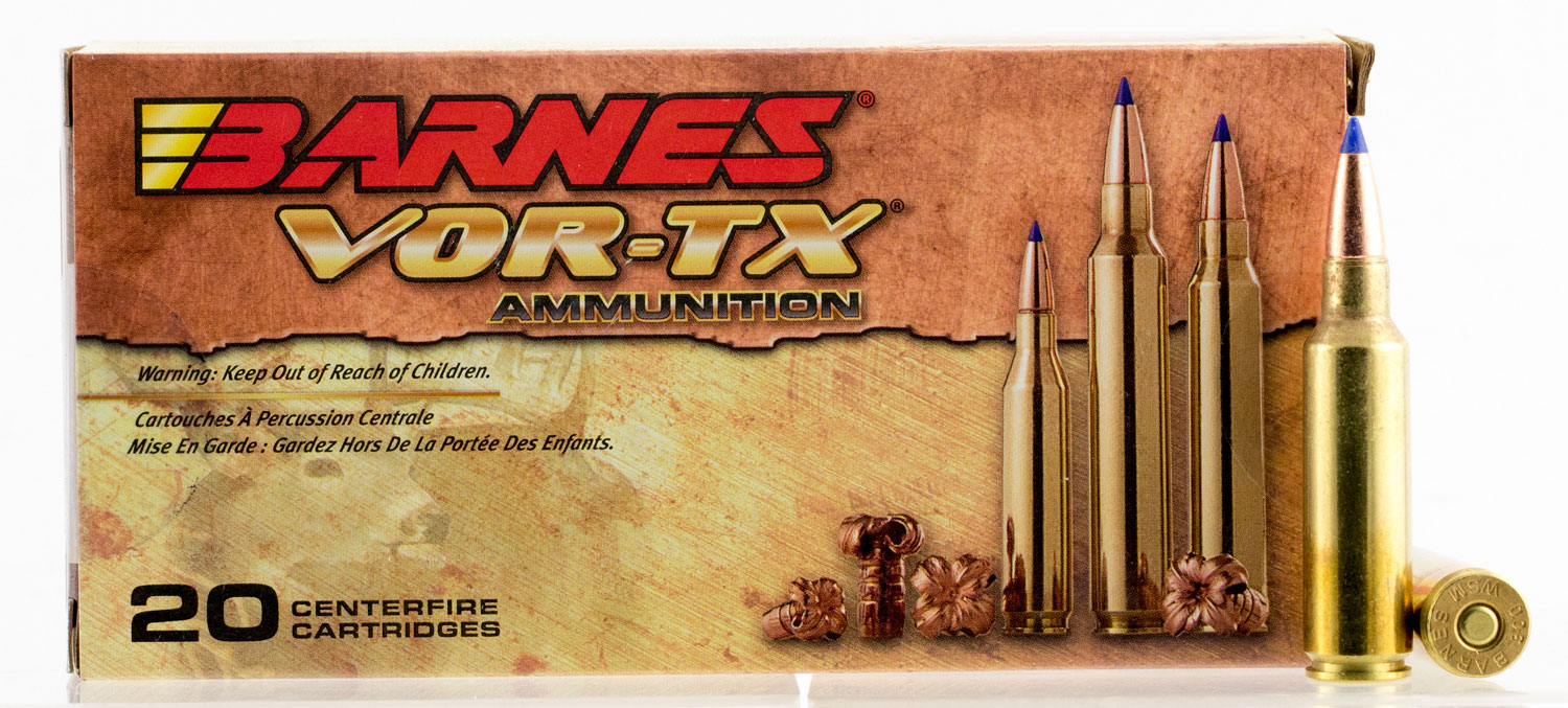 Barnes Bullets VOR-TX 150 gr Tipped TSX Boat Tail .300 WSM Ammo, 20/box - 21567 - Barnes