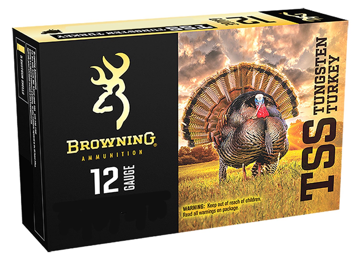 Browning TSS Tungsten Turkey 3.5" 12 Gauge Ammo 5 Rounds - B193921240