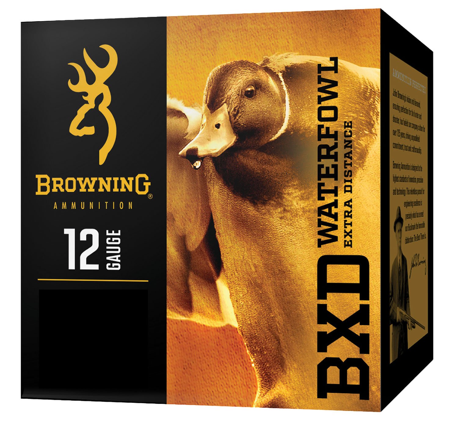 Browning BXD Waterfowl 3" 12 Gauge Ammo 3, 25 Rounds - B193411233