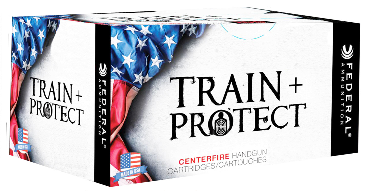 Federal Train + Protect 180 gr Jacketed Hollow Point .40 S&W Ammo, 50/box - TP40VHP1 - Federal