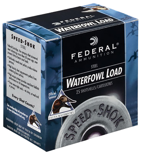 Federal Speed-Shok 2.75" 20 Gauge Ammo 4, 25/box - WF2084
