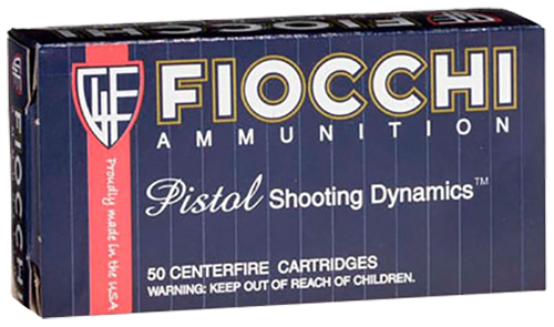 Fiocchi Shooting Dynamics 148 gr Semi-Jacketed Hollow Point .38 Spl Ammo, 50/box - 38E