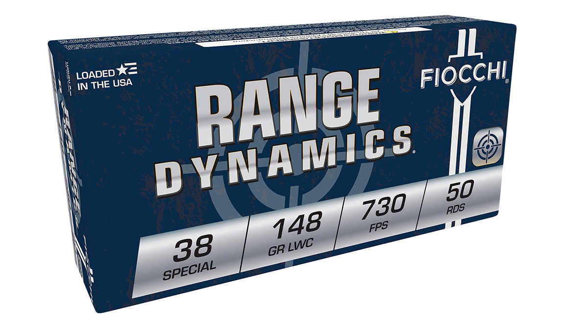 Fiocchi Range Dynamics .38 Special 148 gr Lead Wad Cutter  Ammo, 50rds - 38LA - Fiocchi