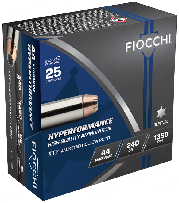 Fiocchi Extrema 240 gr XTP Hollow Point .44 Rem Mag Ammo, 25/box - 44XTP25 - Fiocchi