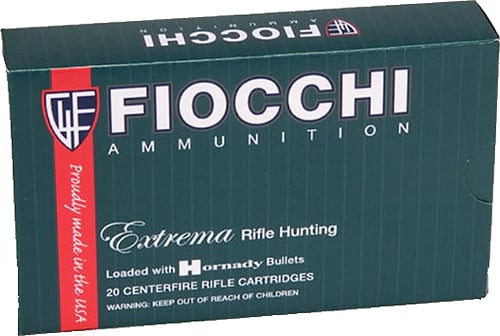Fiocchi Extrema Leadless 168 gr Tipped TSX Boat Tail .308 Win Ammo, 20/box - 308TTSX - Fiocchi