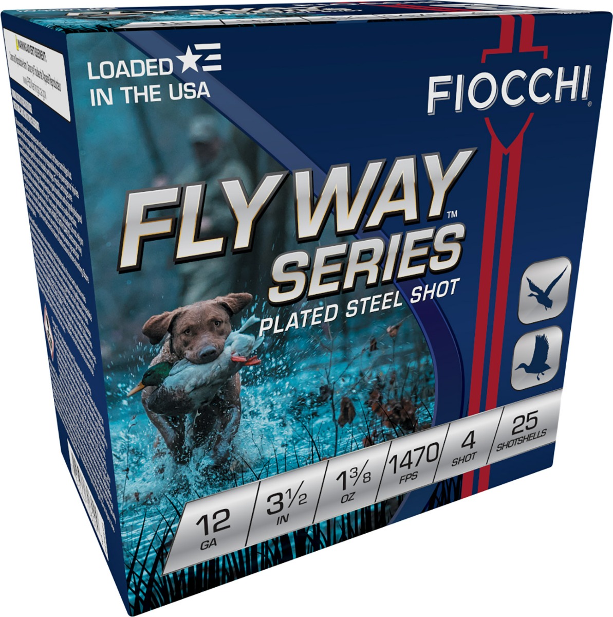 Fiocchi Flyway 12 Gauge 3" # 4 Shot, 25rds - 123ST4 - Fiocchi