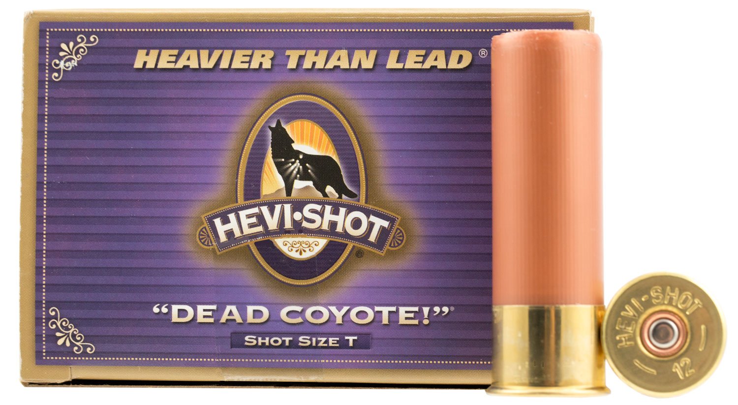 Hevi-Shot Dead Coyote 3.5" 12 Gauge Ammo T, 10/box - 43035