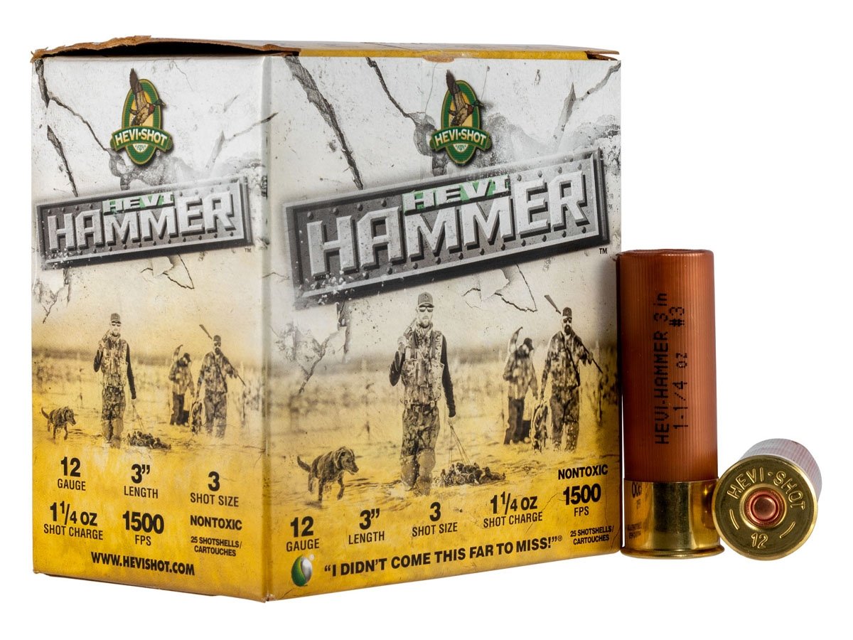 Hevi-Shot Hevi-Hammer 3" 12 Gauge Ammo 3, 25/box - 28003 - Hevi-Shot
