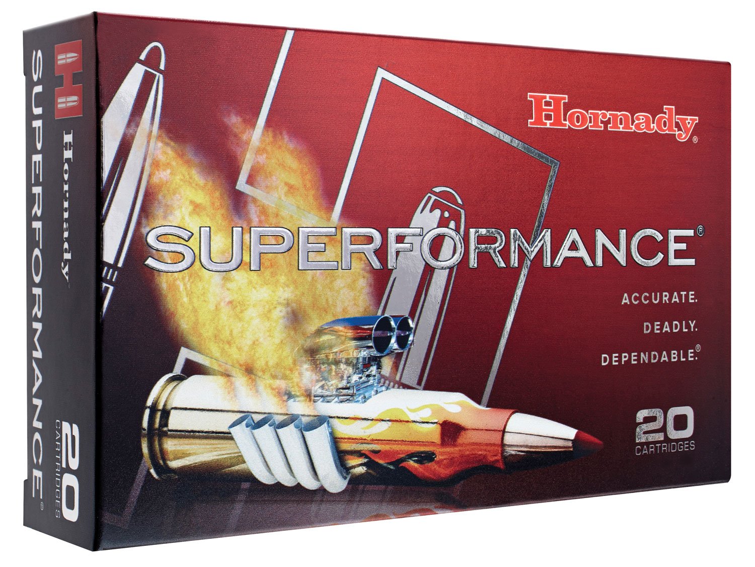 Hornady Superformance 225 gr SST .338 RCM Ammo, 20/box - 82236 - Hornady