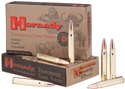 Hornady Dangerous Game 270 gr SP-RP Interlock .375 H&H Mag Ammo, 20/box - 8508 - Hornady