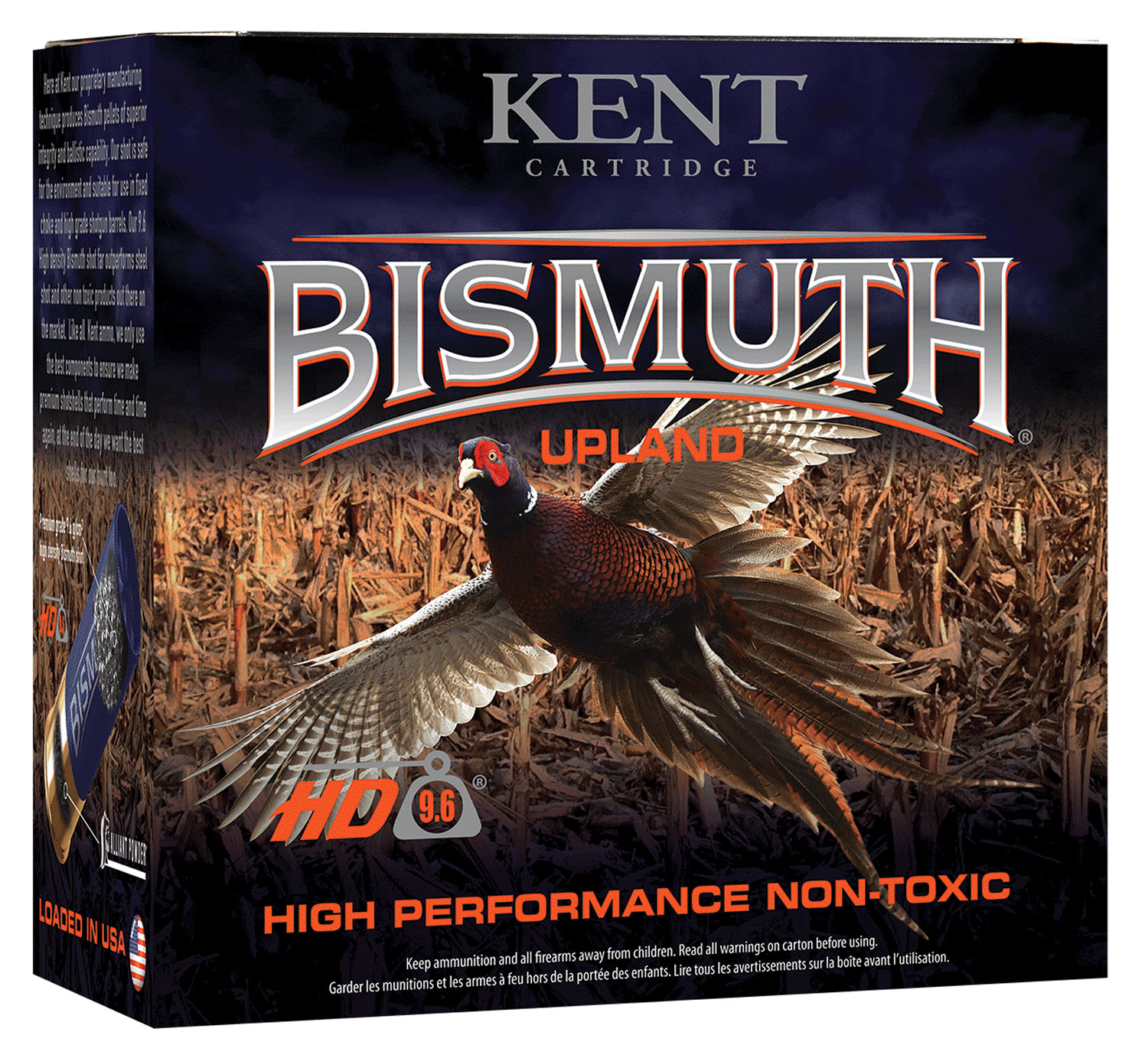 Kent Cartridge Bismuth Upland 2.75" 12 Gauge Ammo 5, 25/box - B12U365