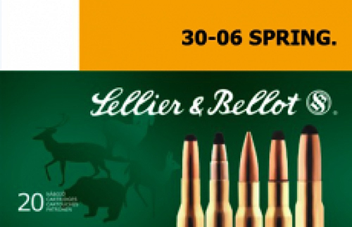 Sellier & Bellot 180 gr Semi-Jacketed Soft Point Cutting Edge .30-06 Spfld Ammo, 20/box - SB3006E - Magtech