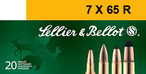 Sellier & Bellot 173 gr Semi-Jacketed Soft Point Cutting Edge 7x65mmR Ammo, 20/box - SB765RA - Sellier & Bellot Ammunition