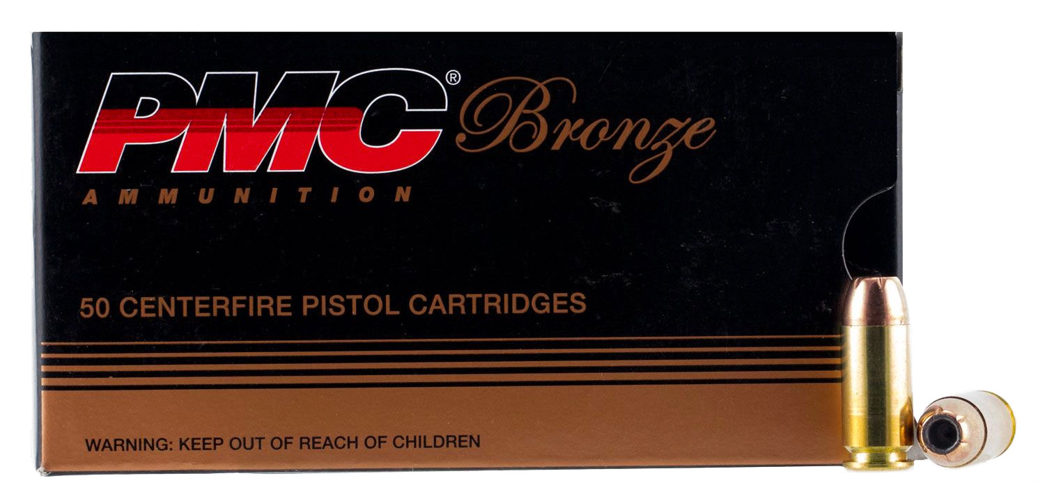 PMC Bronze .40 S&W Ammo 165 Grain JHP 50rds - 40B - Pmc
