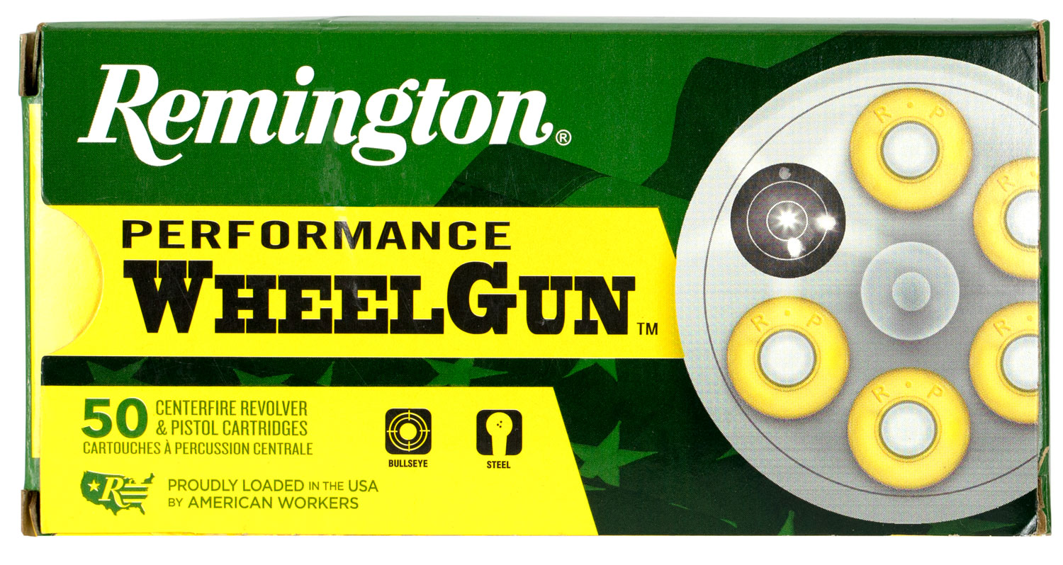 Remington Performance WheelGun 158 gr Lead Semi Wad Cutter .357 Mag Ammo, 50/box - RPW357M5 - Remington
