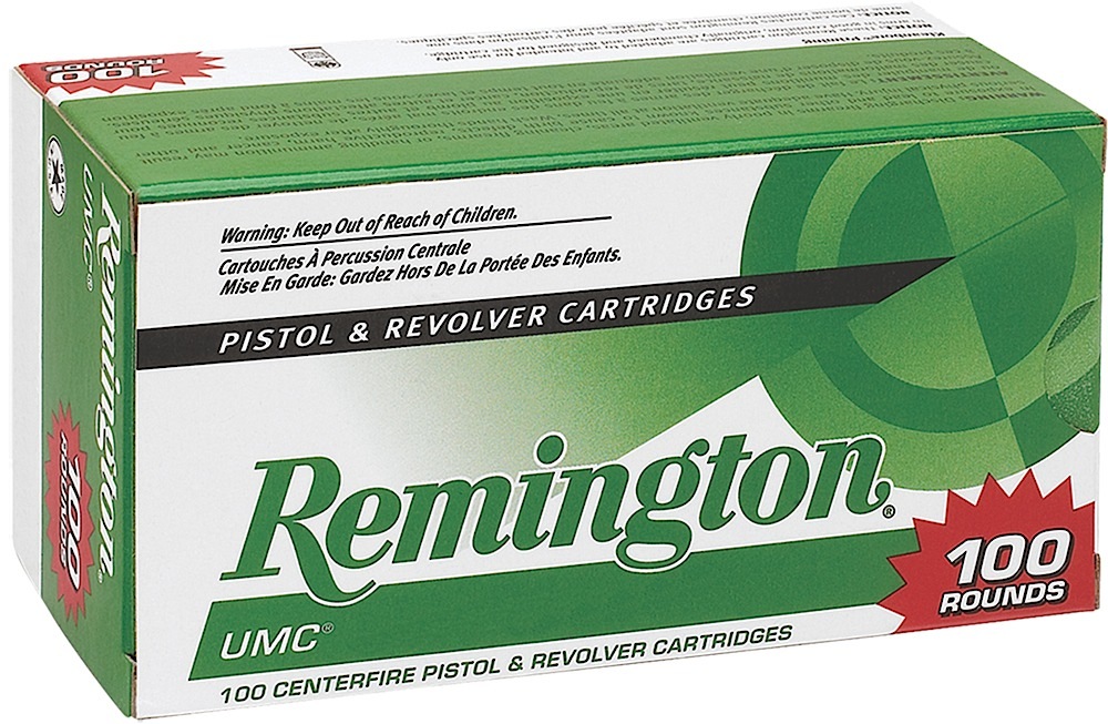 Remington UMC 125 gr Jacketed Hollow Point .38 Spl +P Ammo, 100/box - L38S2B