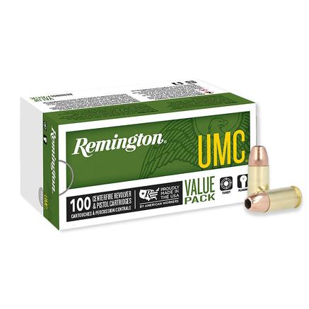 Remington UMC 9mm Ammo 115 Grain JHP, 100rds - L9MM1B - Remington