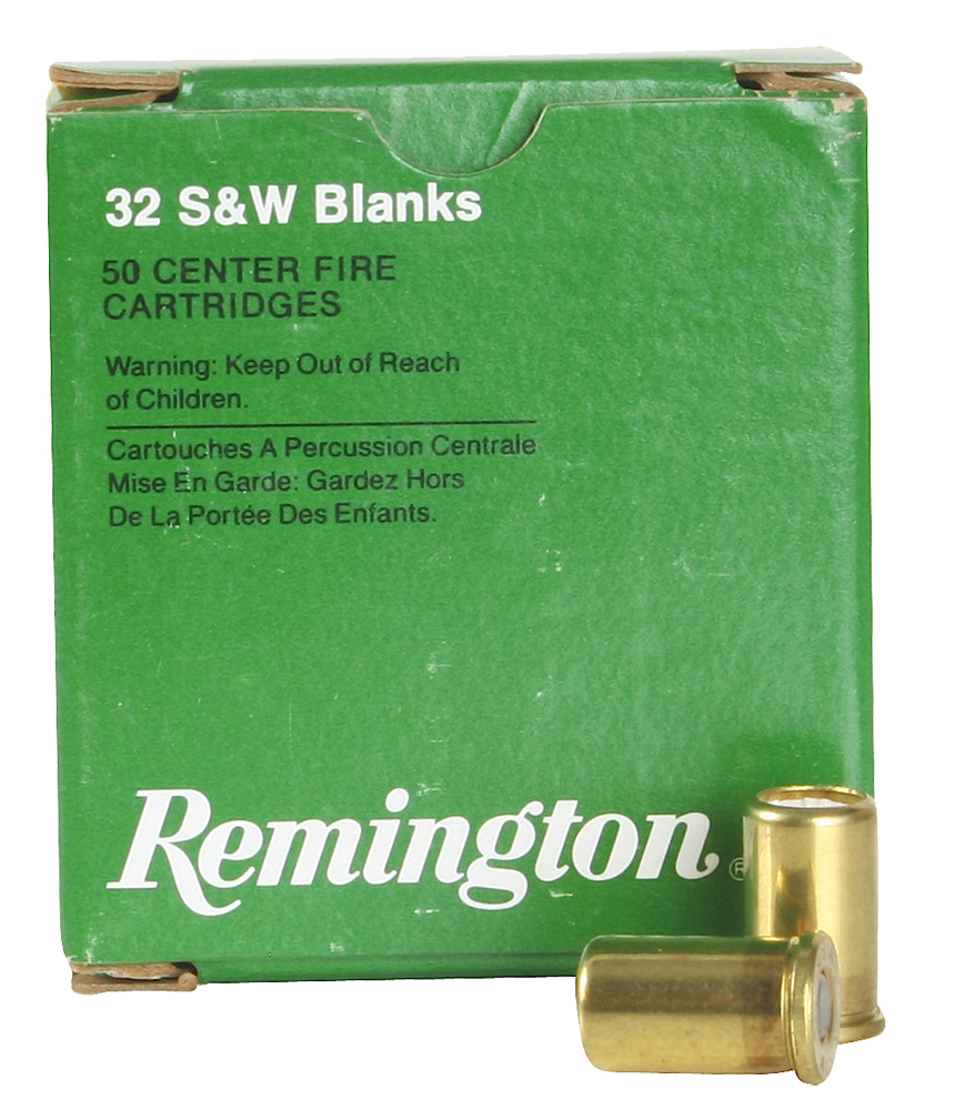 Remington Blank .32 S&W Ammo, 50/box - R32BLNK - Remington