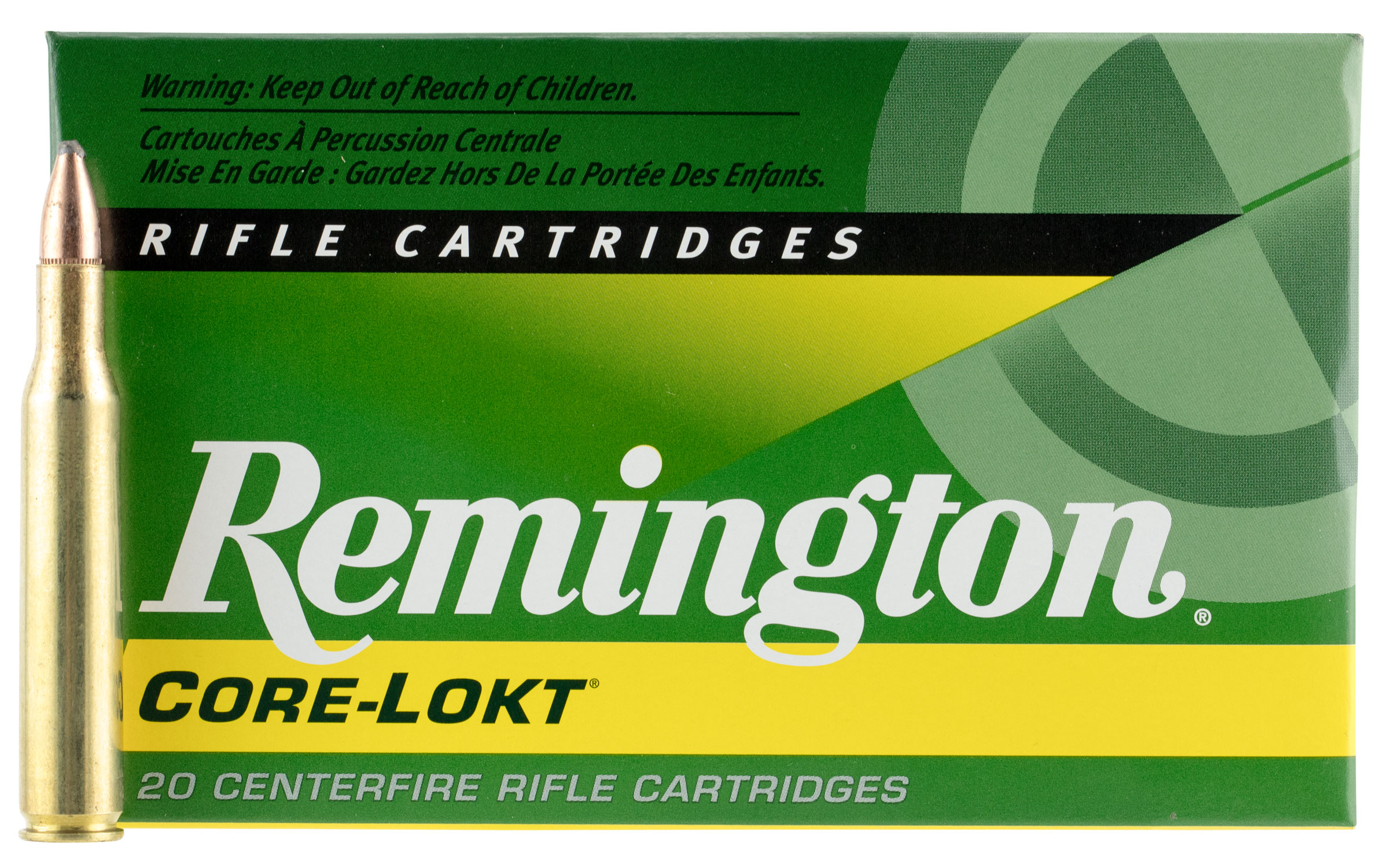 Remington Core-Lokt 100 gr Pointed Soft Point .270 Win Ammo, 20/box - R270W1 - Remington