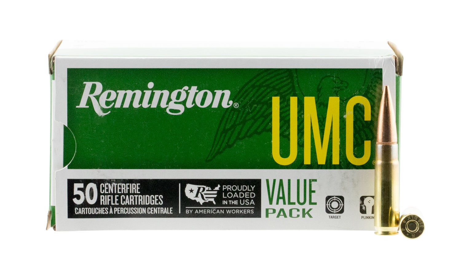 Remington UMC 220 gr Open Tip Flat Base .300 Blackout Ammo, 50/box - L300AAC4V - Remington