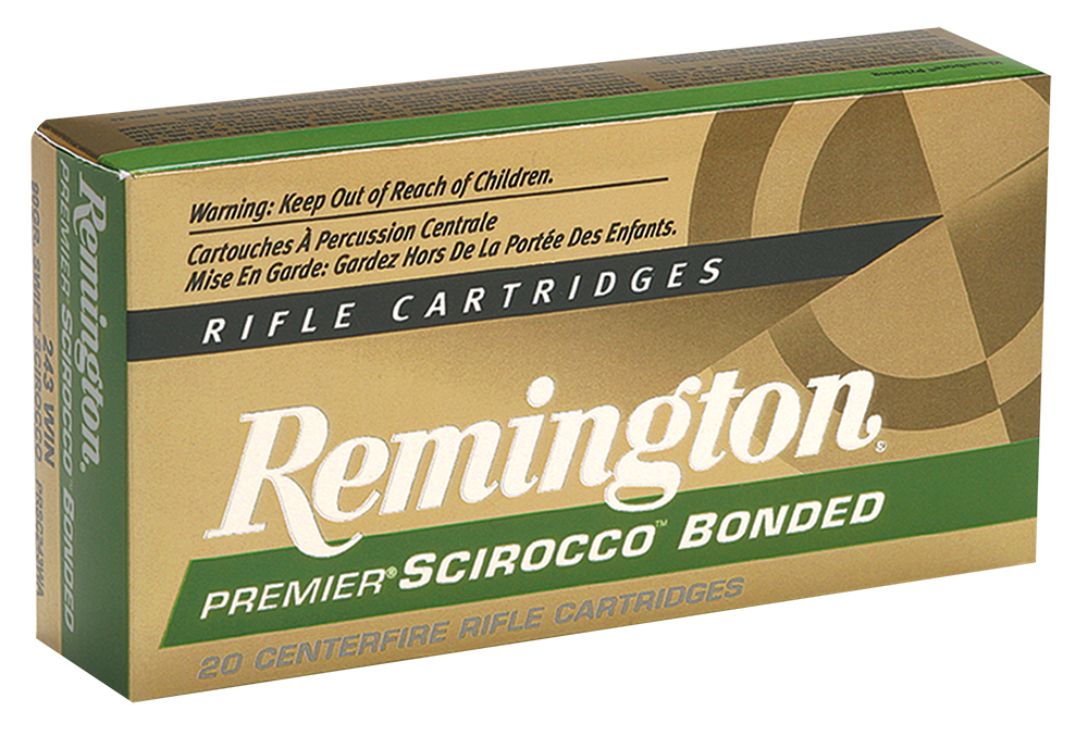 Remington Premier 165 gr Swift Scirocco Bonded .308 Win Ammo, 20/box - PRSC308WB