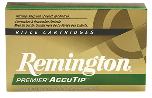 Remington Premier 50 gr AccuTip-V Boat Tail .221 Rem Ammo, 20/box - PRA221FB - Remington