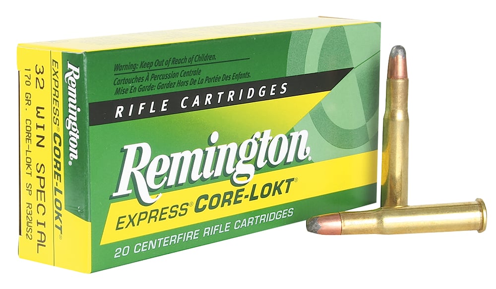Remington Core-Lokt 170 gr Soft Point .32 Win Spl Ammo, 20/box - R32WS2 - Remington