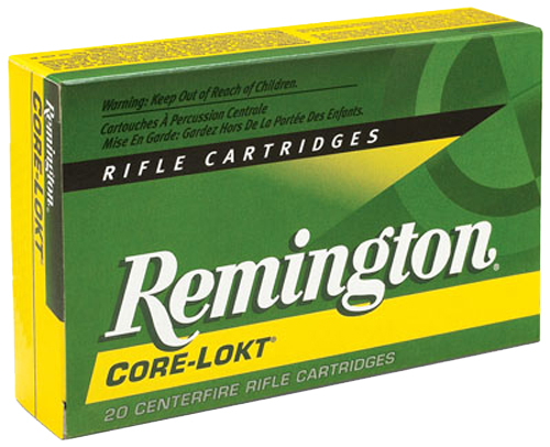 Remington Core-Lokt 250 gr Pointed Soft Point .338 RUM Ammo, 20/box - PR338UM2 - Remington