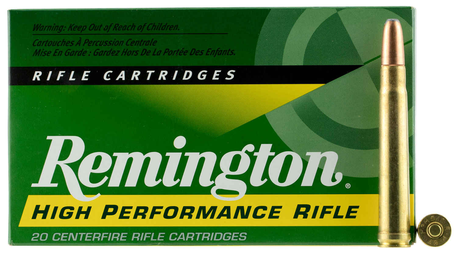Remington High Performance 270 gr Soft Point .375 H&H Mag Ammo, 20/box - R375M1 - Remington