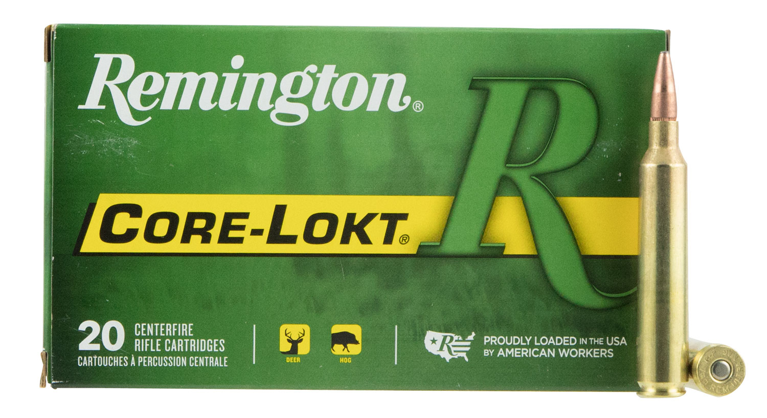 Remington Core-Lokt 150 gr Pointed Soft Point 7mm RUM Ammo, 20/box - R7RUM01