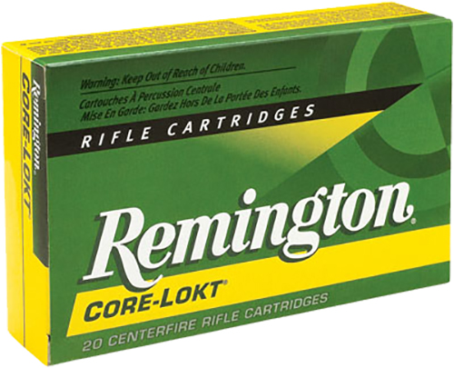 Remington Core-Lokt 140 gr Pointed Soft Point 7x64mm Brenneke Ammo, 20/box - R7X641 - Remington