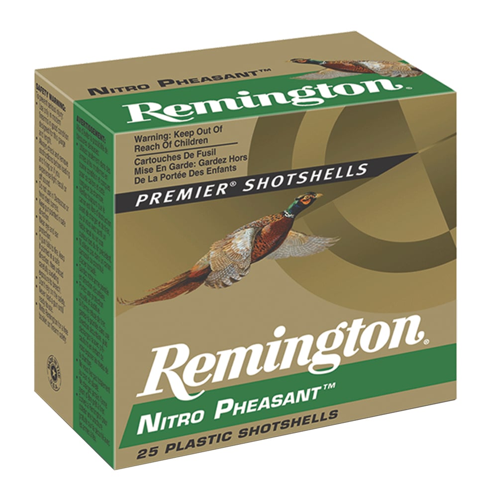 Remington Premier Nitro Pheasant 2.75" 12 Gauge Ammo 6, 25/box - NP126 - Remington