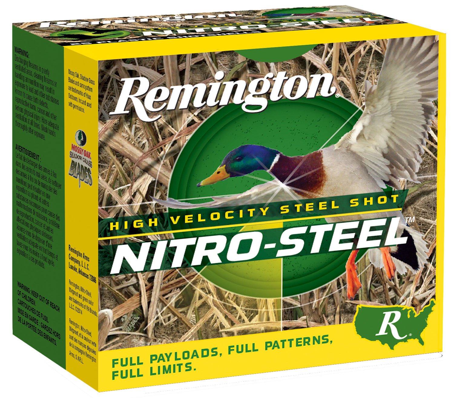Remington Nitro Steel 3.5" 10 Gauge Ammo 2, 25/box - NSI10M2 - Remington