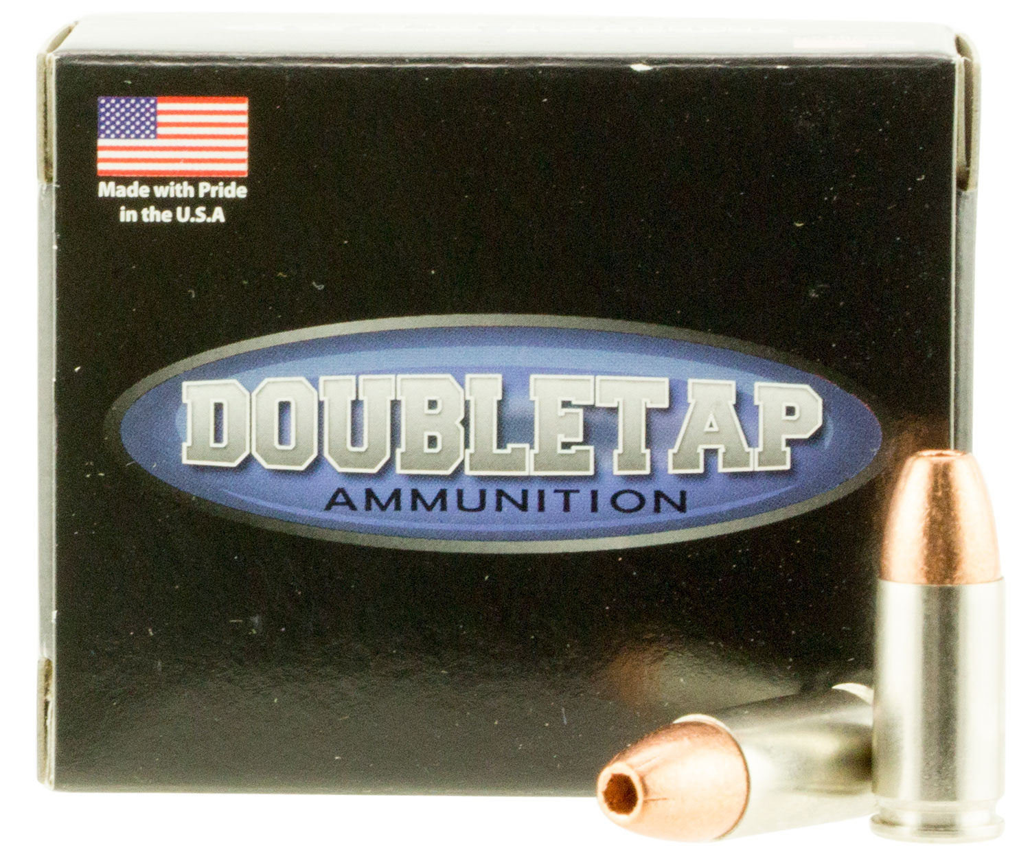 DoubleTap Ammunition DT Defense 77 gr Hollow Point 9mm Ammo, 20/box - 9MM77X