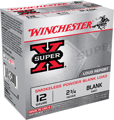 Winchester Ammunition Super-X Smokeless 2.75" 12 Gauge Ammo, 25/box - XP12 - Winchester